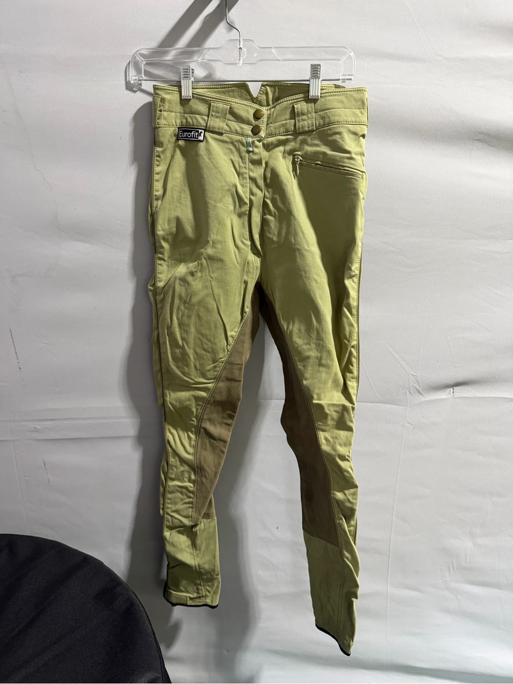Women's Eurofit Light Olive Fullseat Riding Breeches 26L